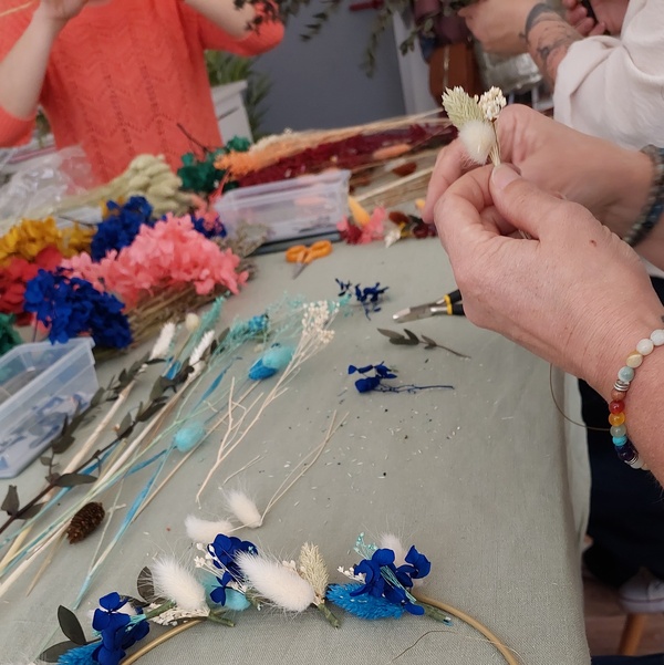 atelier couronne fleurs (5) atelier couronne de fleurs