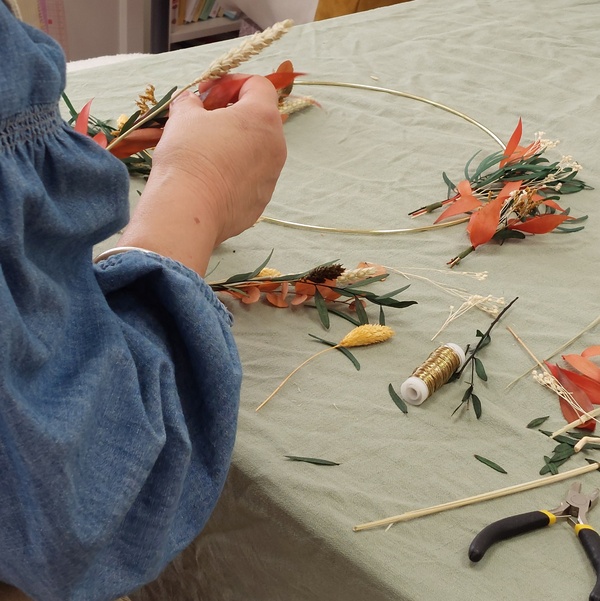 atelier couronne fleurs (9) atelier couronne de fleurs