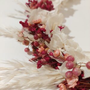 Couronne rose poivre