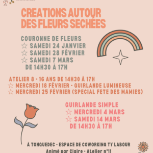 description des ateliers du premier trimestre 2026 Atelier n°11