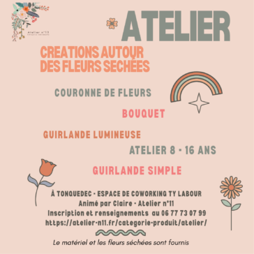 atelier proposé à Tonquédec