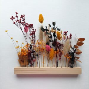 commande personnalisée – Couronne et bar à fleurs